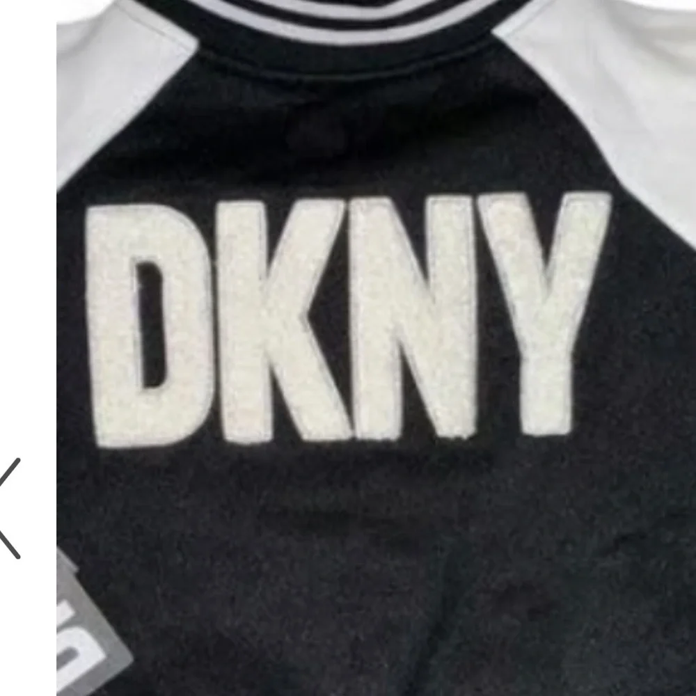 Kids DKNY Varsity Jacket Sz 24 M